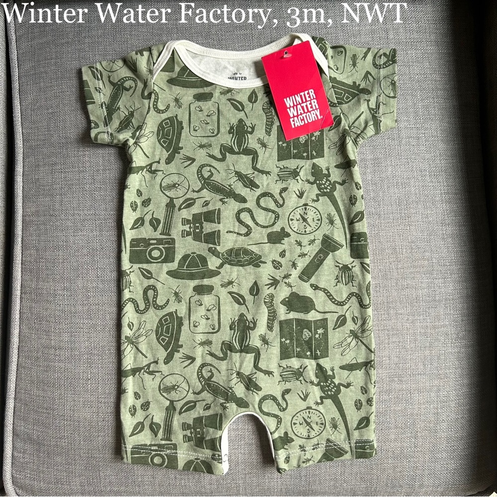 Winter Water Factory Romper